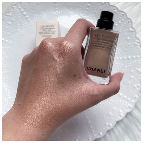 chanel sheer highlighting fluid|LES BEIGES Sheer Healthy Glow Highlighting Fluid .